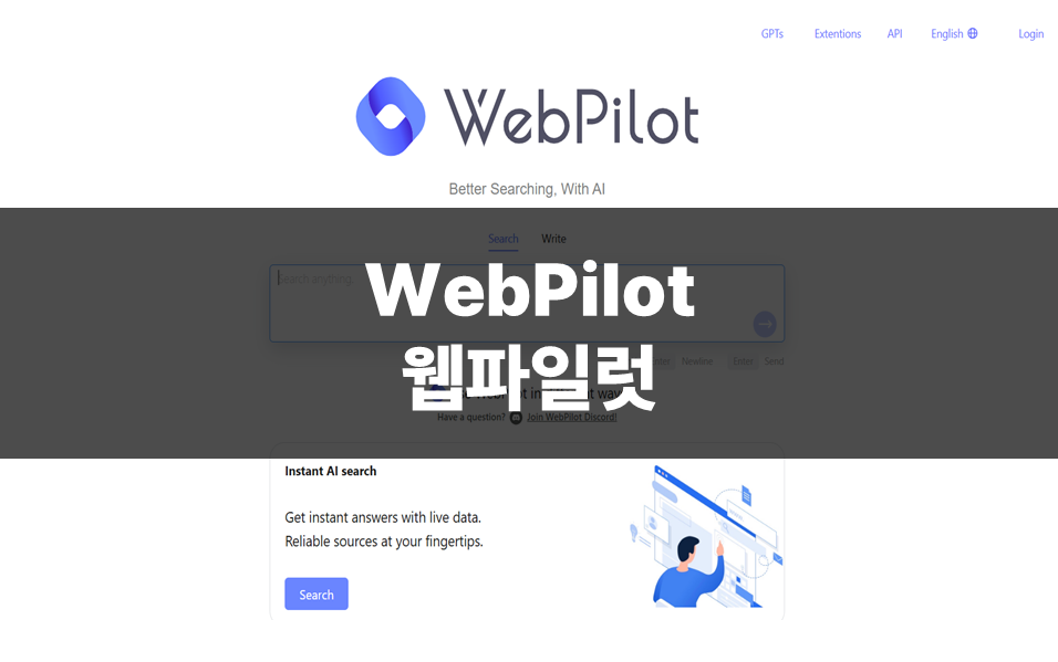 Web Pilot (웹파일럿)