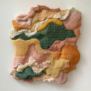 [AI 이미지] 섬유 아트 (Fiber art)