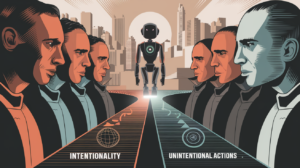 Attributions of Intent and Moral Responsibility to AI Agents