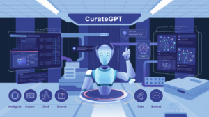 CurateGPT: A flexible language-model assisted biocuration tool