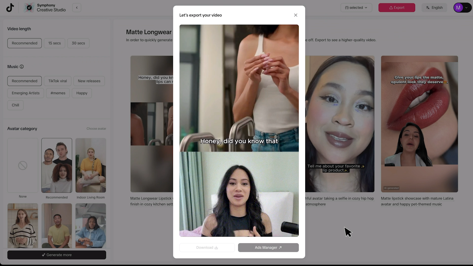 TikTok, 마케터를 위한 차세대 AI 비디오 제작 도구 공개