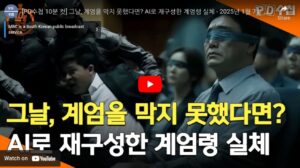MBC PD수첩, AI로 재구성한 계엄령 시나리오 영상 공개...대한민국 민주주의의 위기를 생생하게 재현하다
