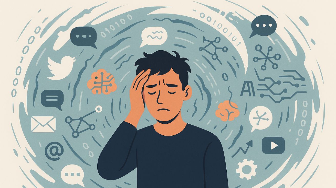 MITIGATING SOCIETAL COGNITIVE OVERLOAD IN THE AGE OF AI: CHALLENGES AND DIRECTIONS