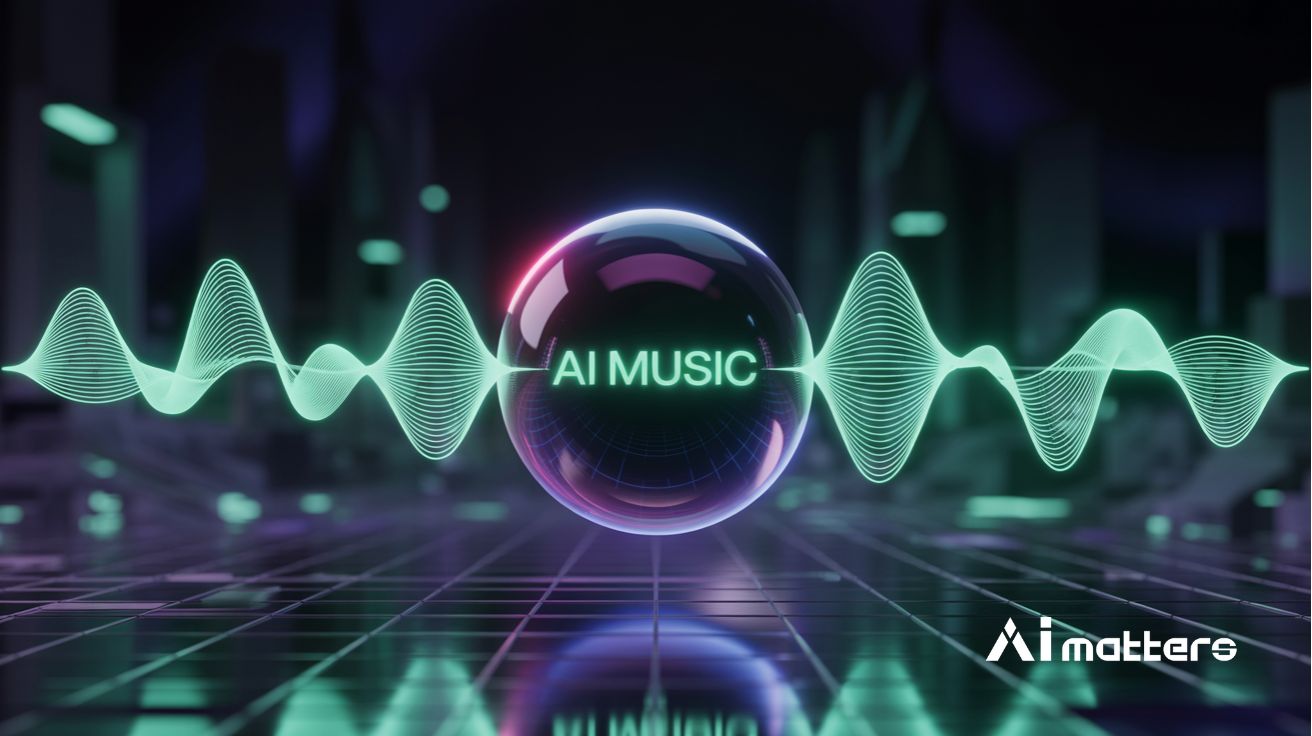 A Fourier Explanation of AI-Music Artifacts