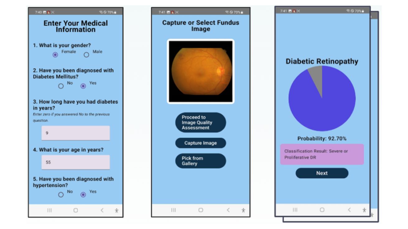 InSight: AI Mobile Screening Tool for Multiple Eye Disease Detection using Multimodal Fusion