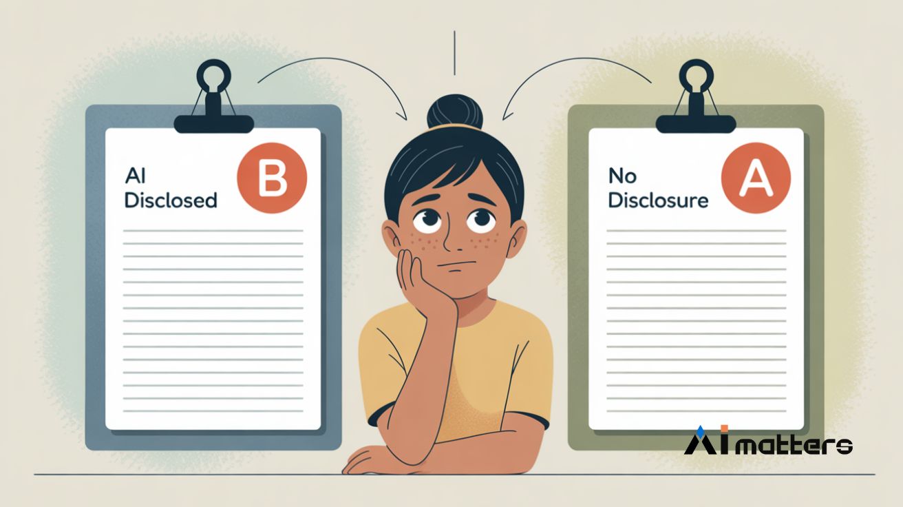 Penalizing Transparency? How AI Disclosure and Author Demographics Shape Human and AI Judgments About Writing