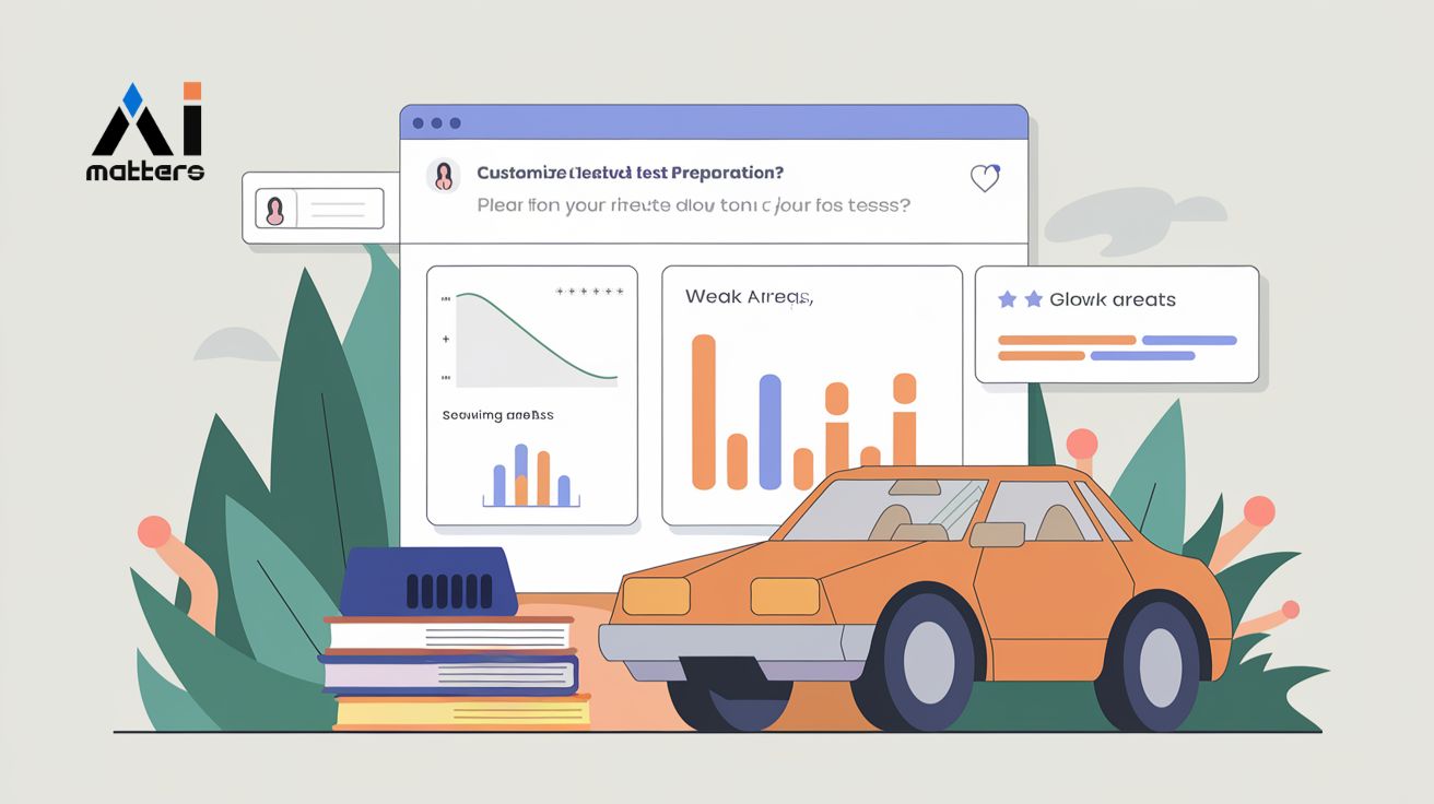 Generative AI-Enabled Adaptive Learning Platform: How I Can Help You Pass Your Driving Test?