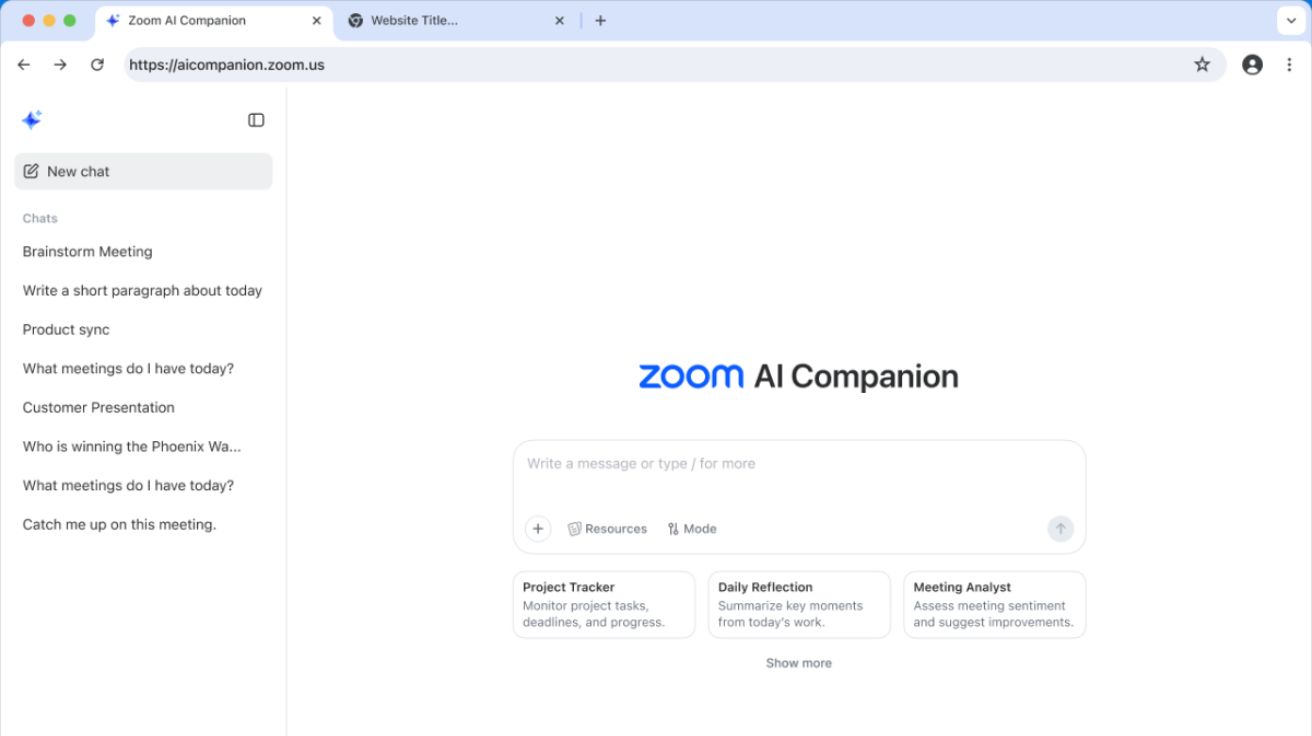 줌, 구글 미트·팀즈서도 작동하는 AI 컴패니언·AI 노트 등 신기능 대거 공개