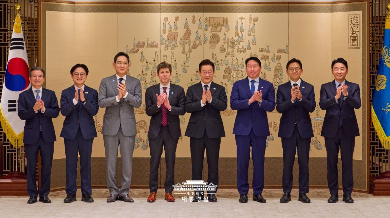 李 대통령, 오픈AI CEO 샘 알트만 만나… "한국, AI 혁신 중심국가로 도약할 것"