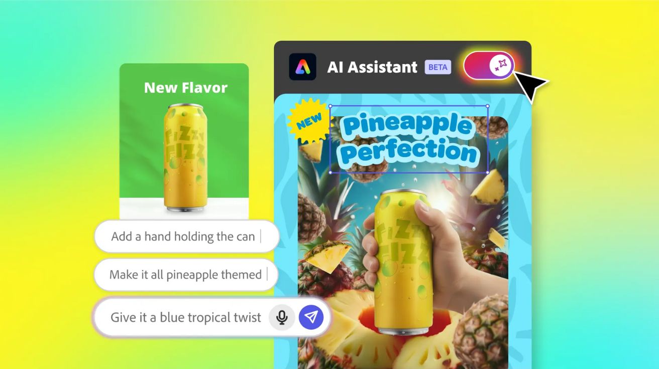 어도비, 대화형 AI로 편집 도구 제어한다... 챗GPT 연동 작업 중