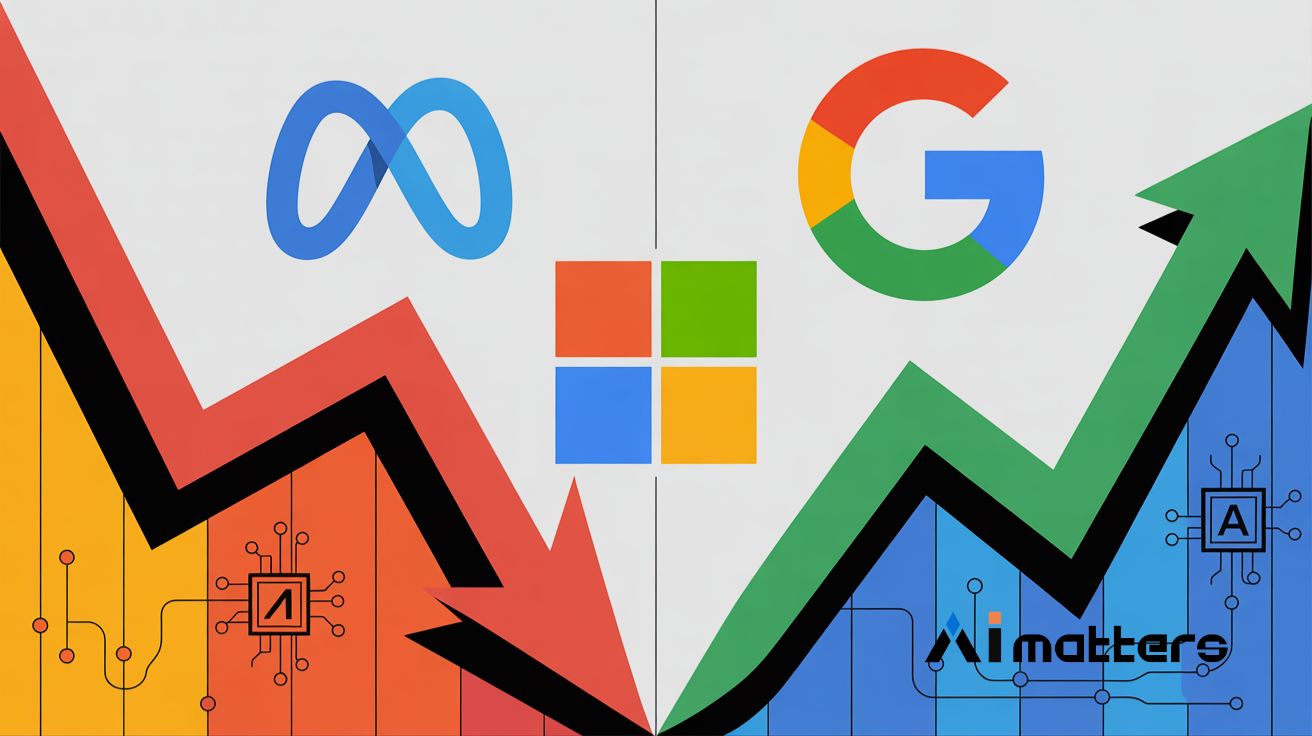 메타, AI 투자 확대에 시총 1,600억달러 증발... 구글은 분기 매출 첫 1,000억달러 돌파