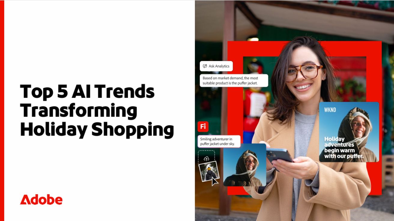 "AI로 쇼핑하니 반품이 줄었다"… 어도비가 말하는 5가지 AI 트렌드