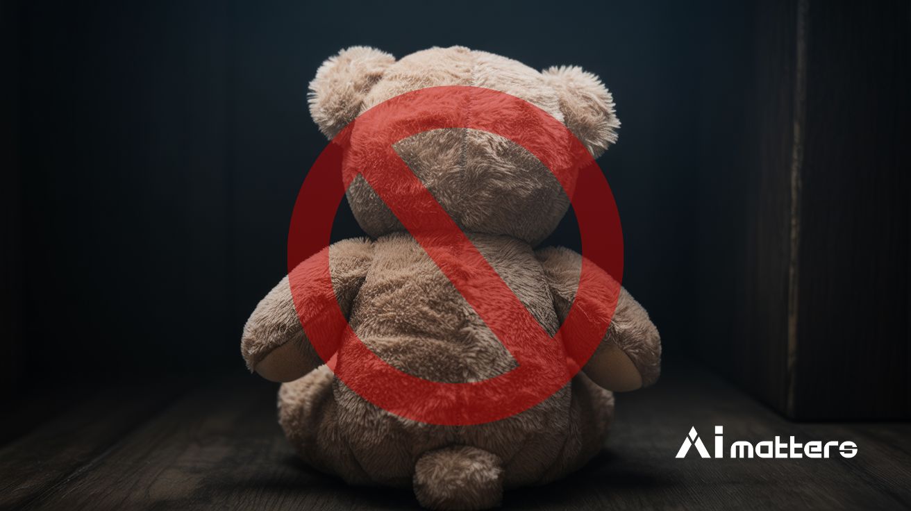 AI 탑재 테디베어, 어린이와 부적절한 대화 논란... 결국 판매 중단 