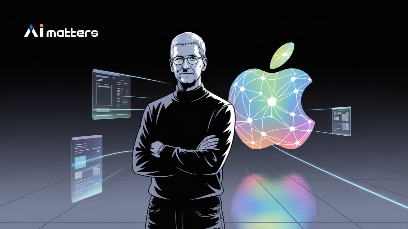 팀 쿡 "AI 분야 M&A 열려있다"... 애플, 차세대 시리 내년 출시