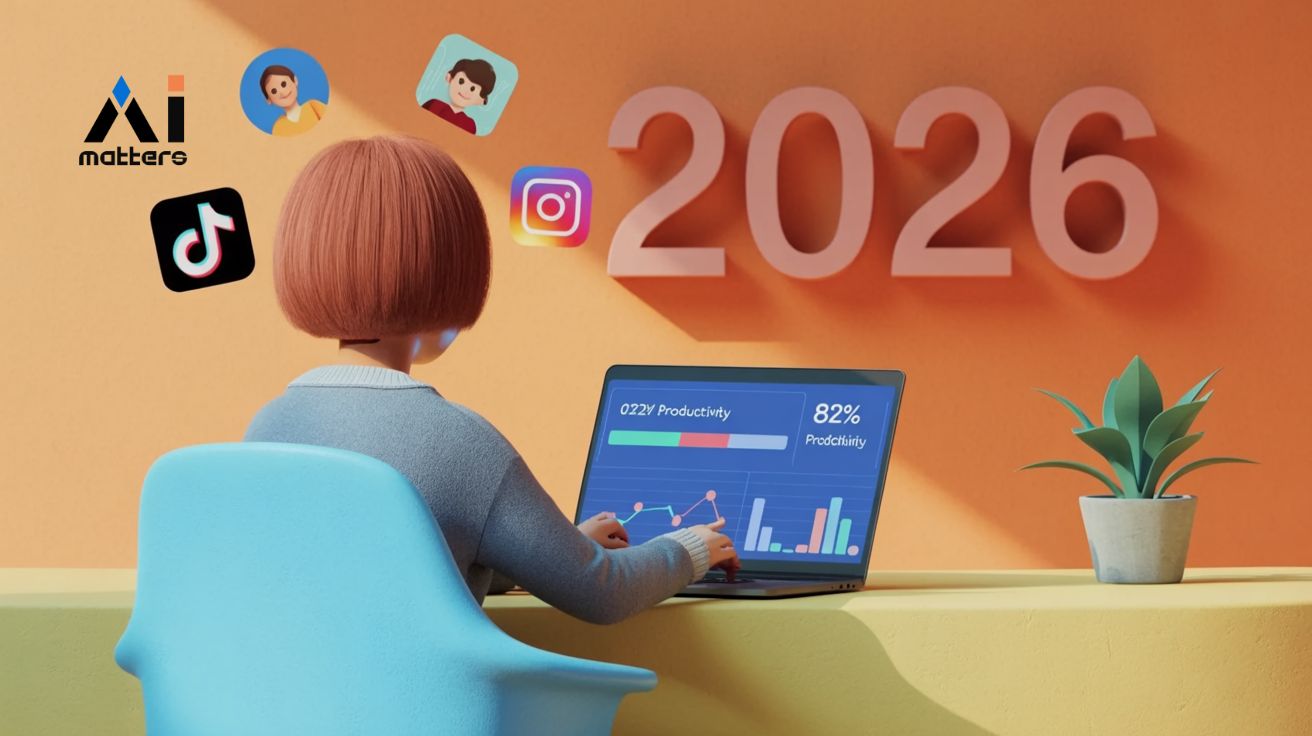 AI 도구 쓰는 마케터 82% "생산성 올랐다"… 2026 소셜 미디어 마케팅 지형도