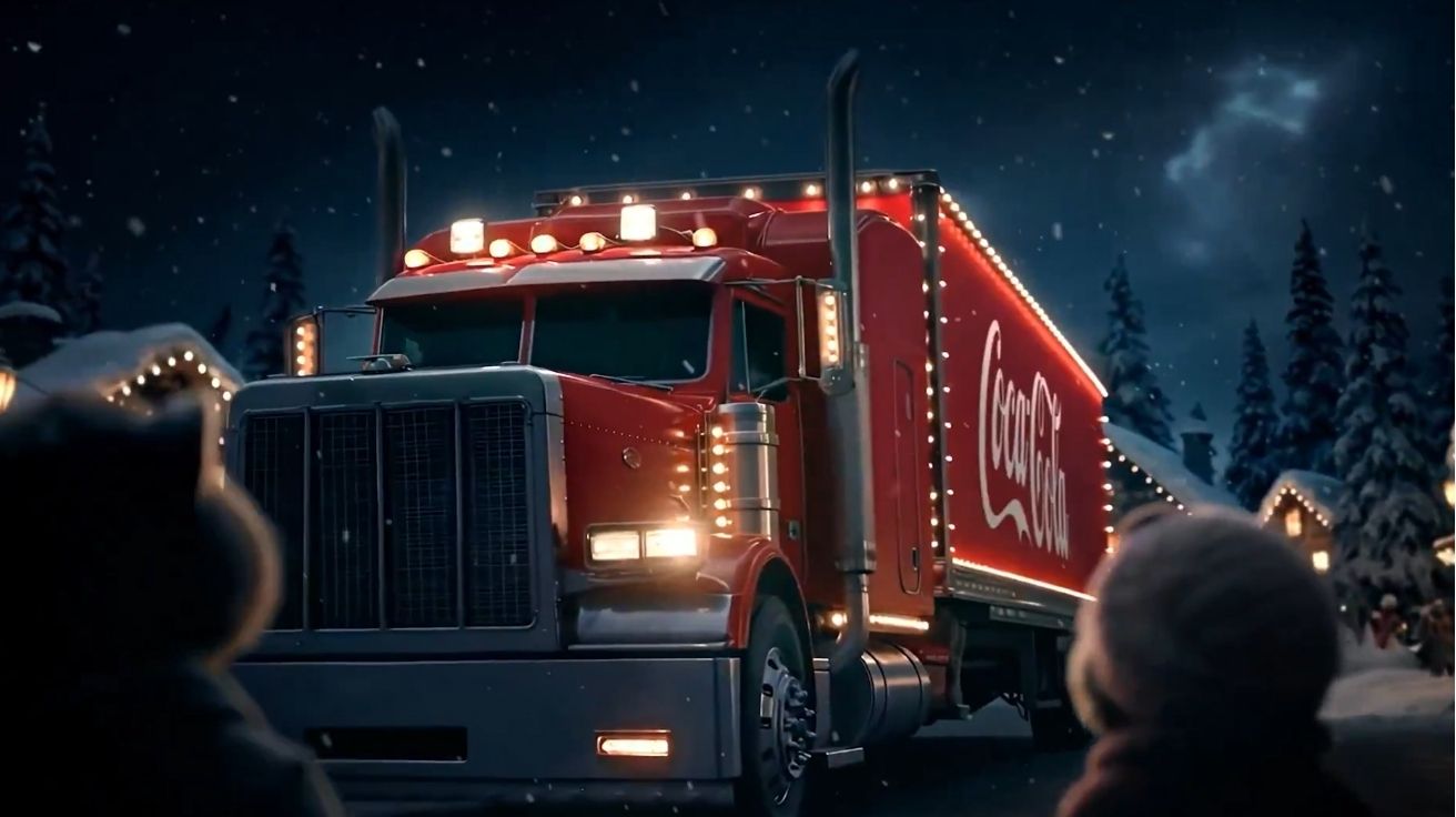 AI 매터스 기사 썸네일 코카콜라 크리스마스