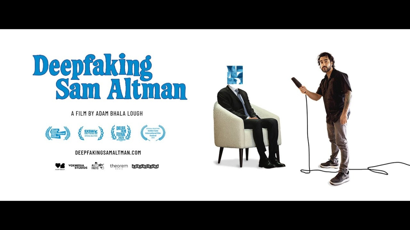 인터뷰 거절당해 CEO 복제했다… ‘딥페이킹 샘 알트만’ 다큐 내년 1월 개봉