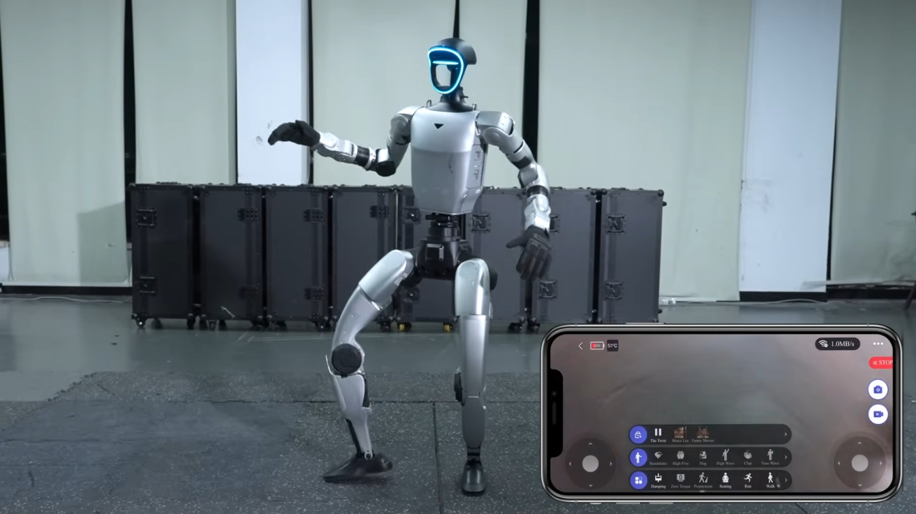 중국 유니트리, 세계 최초 휴머노이드 로봇 '앱 스토어' 공개