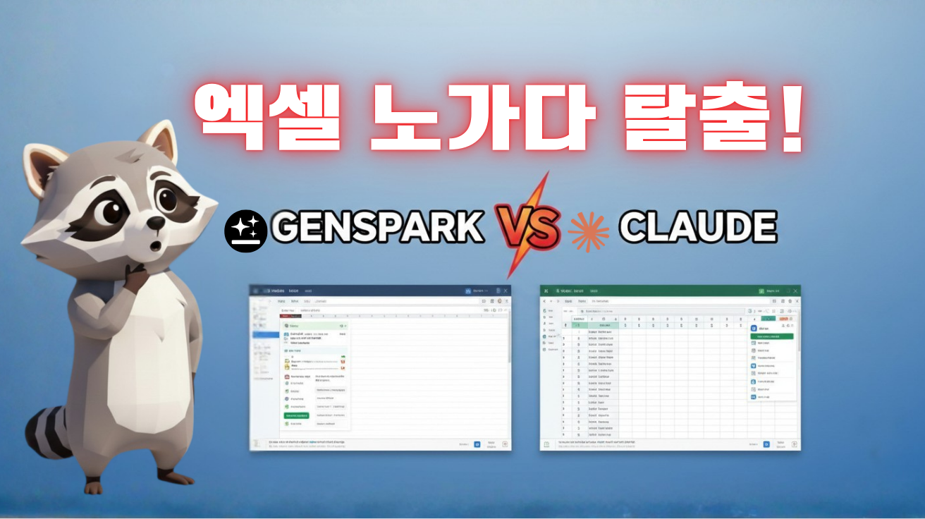 엑셀에 쓸만한 AI, 젠스파크 AI 시트 vs 클로드 인 엑셀 비교 가이드
