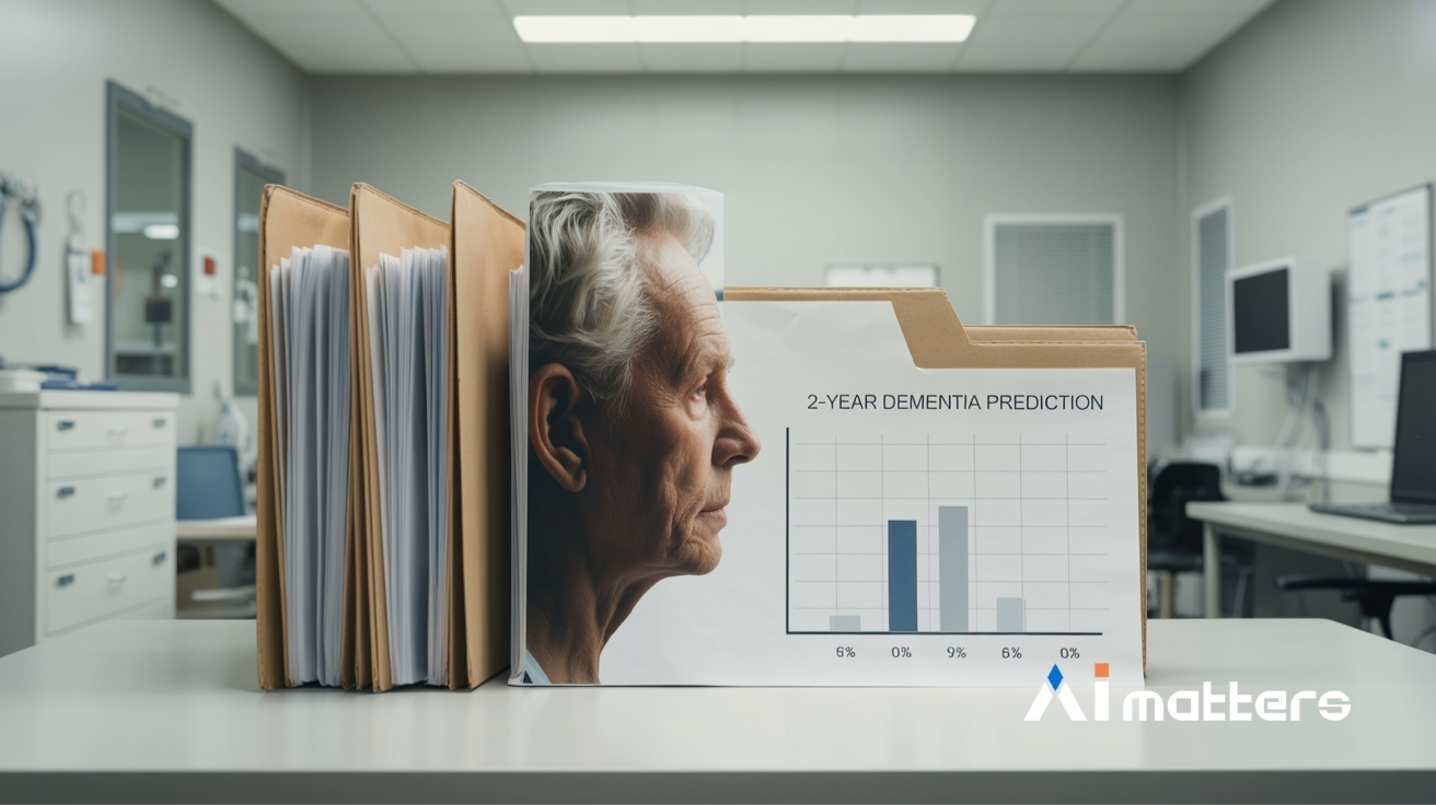 Dementia-R1: Reinforced Pretraining and Reasoning from Unstructured Clinical Notes for Real-World Dementia Prognosis