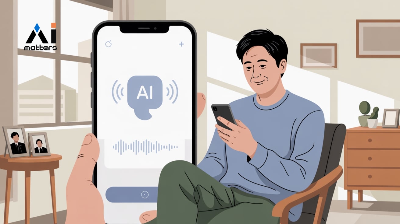 "고독사 75%가 40~60대"… 한국, AI 안부전화로 중장년 고립 막는다