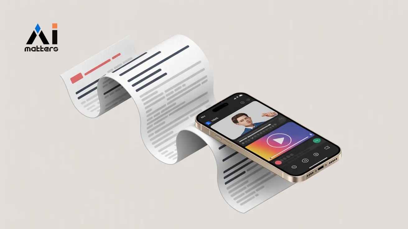 "논문 올리면 45초 만에 틱톡 영상 완성"… AI가 바꾸는 학술 소통의 미래