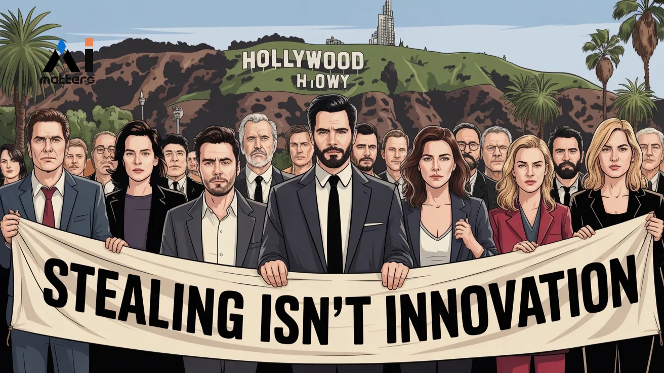 "훔치기는 혁신 아니다"... 할리우드 스타 700명, AI 기업에 선전포고