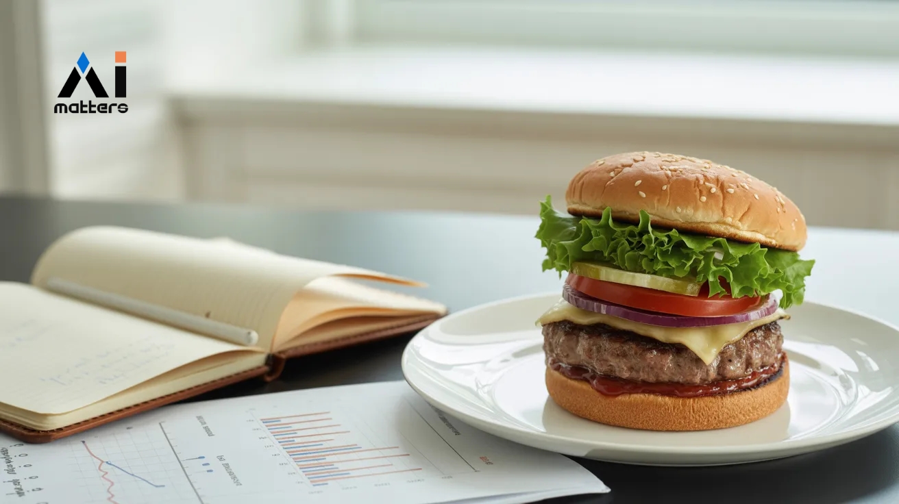 AI가 빅맥보다 맛있는 버거를 만든다?... "맛·환경·영양 모두 잡았다"