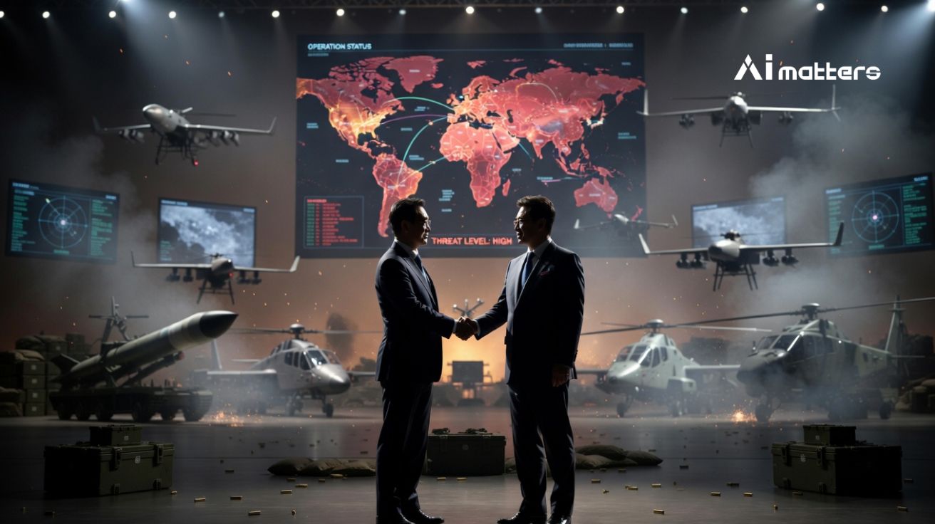 'PUBG 만든' 크래프톤, 진짜 총 만든다…한화에어로스페이스와 방산 AI 동맹