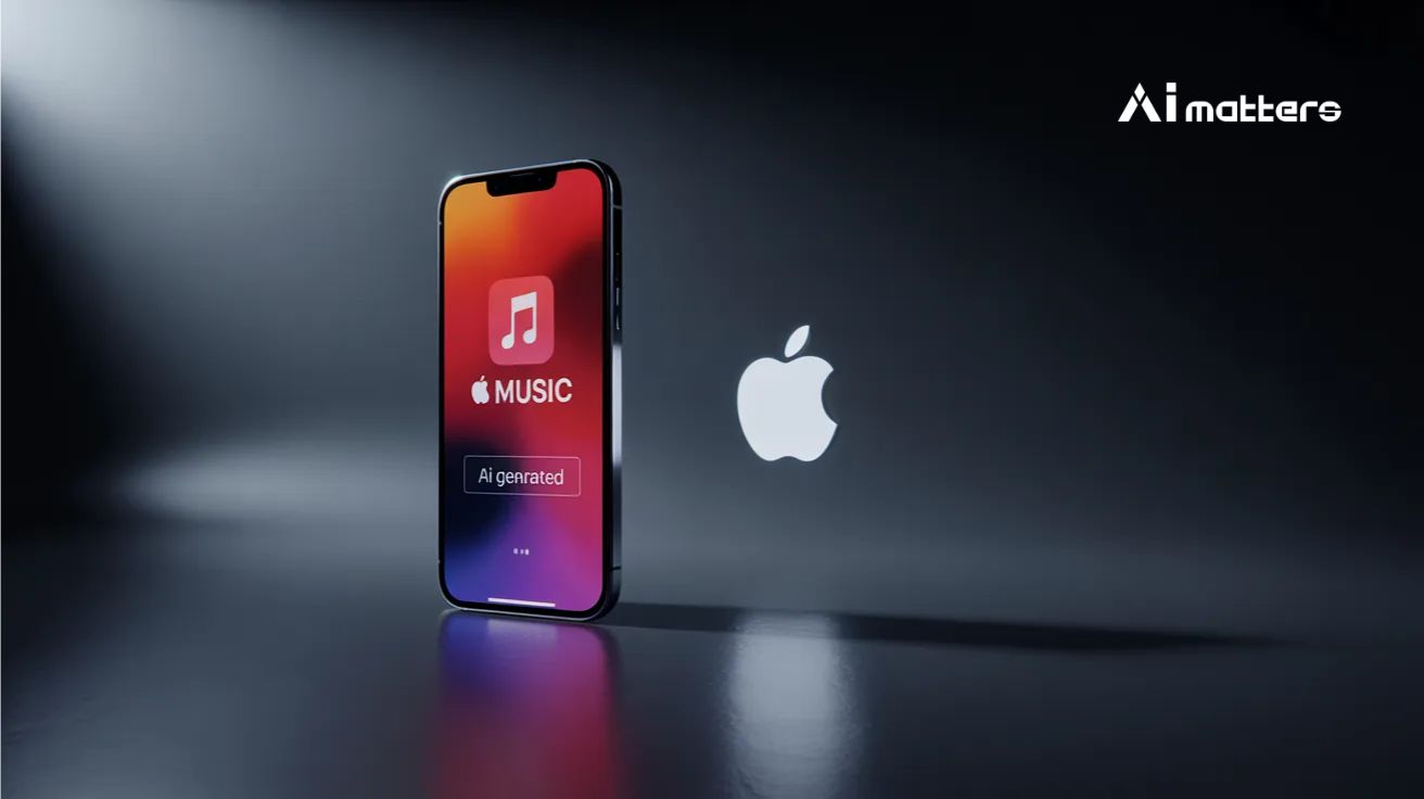"이 노래, AI가 만들었나요?"…애플 뮤직, AI 생성 음악 표시 태그 도입